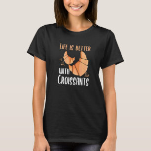 Camiseta Croissant Manhã Café da Manhã Hobby Panificação Pa