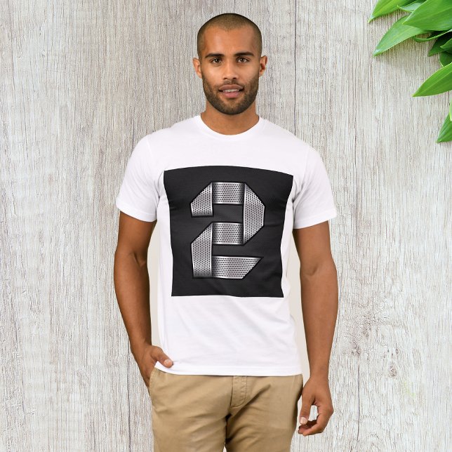 Camiseta Crômio N.º 2 Mens T-Shirt (Criador carregado)