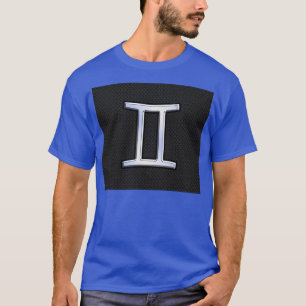 Camiseta Cromo Como Gemini Símbolo Zodiac