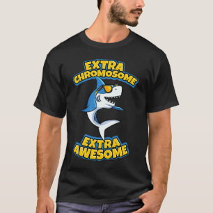 Camiseta Cromossomo Extra Incrível - Tubarão Síndrome Abaix