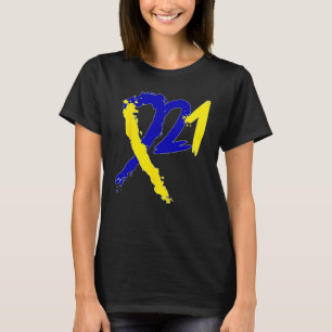 Camiseta Cromossomos 21 Down Syndrome Gear - World Down Syn