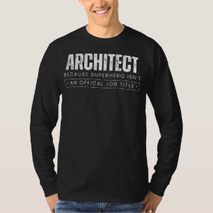 Camiseta Crônicas de Herói do Blueprint: Arquiteto - Porque