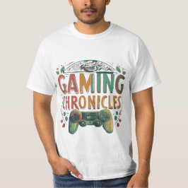Camiseta Crônicas de jogos