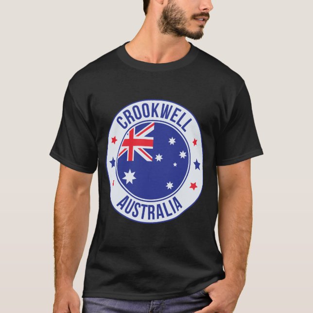 Camiseta Crookwell, Australia City T-Shirt (Frente)
