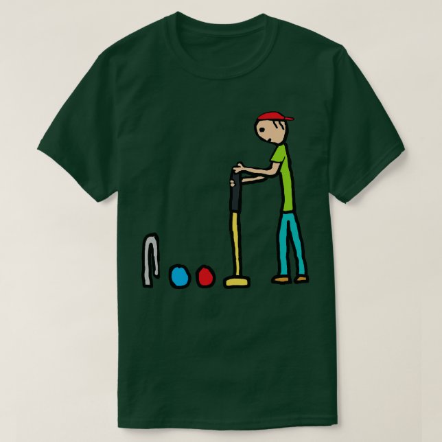 Camiseta Croquet (Frente do Design)