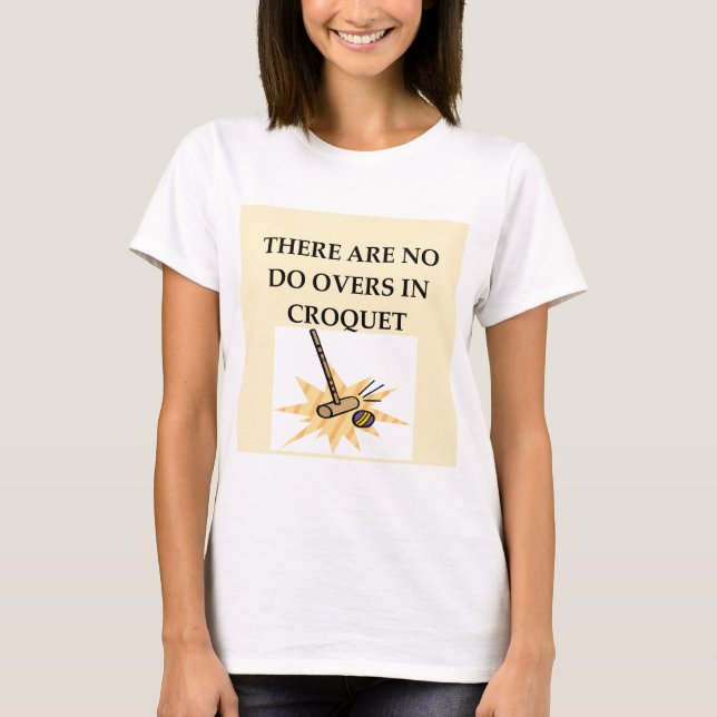CAMISETA CROQUET (Frente)