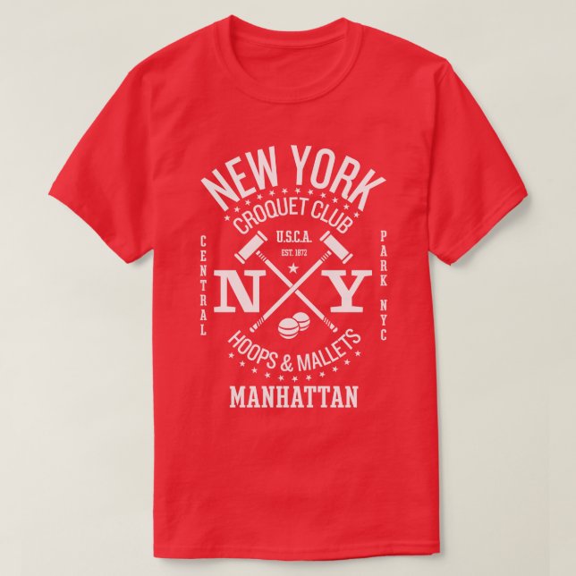 Camiseta Croquet Club (Frente do Design)