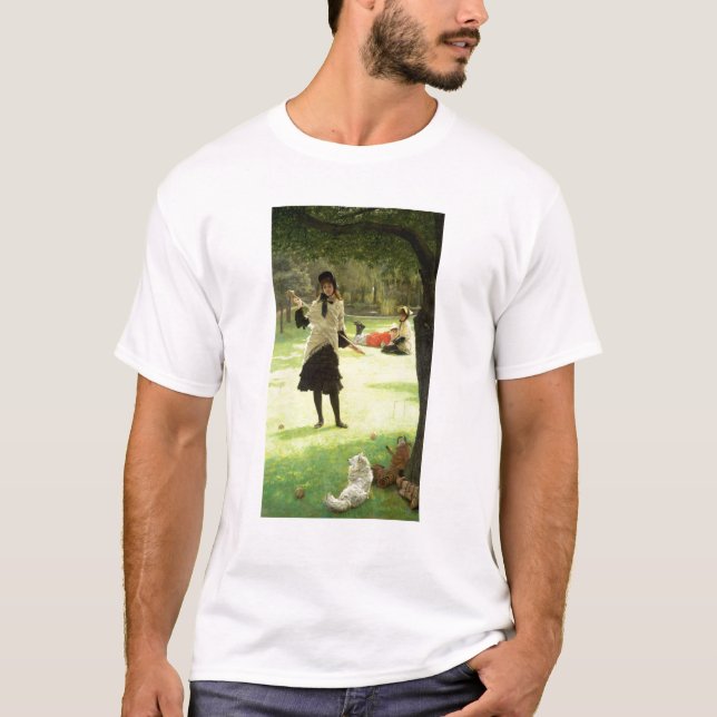 Camiseta Croquet de James Tissot |, c.1878 (Frente)