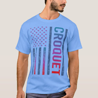 Camiseta Croquet de Sinalizador de Gradação