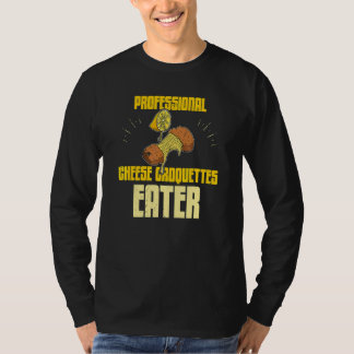 Camiseta Croquetes de queijo Croquetes Comida Rápida Comida