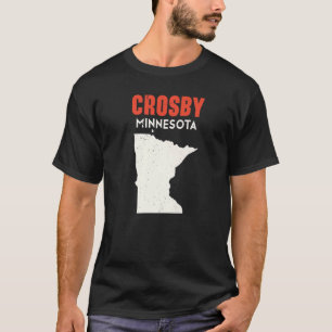 Camiseta Crosby Minnesota EUA State America Viagem Minnesot
