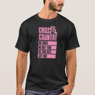 Camiseta Cross Country No Bench No Half Time No Timeouts Ju