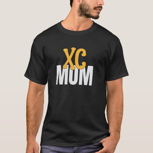 Camiseta Cross Country Running Mãe (Frente)