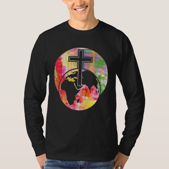 CAMISETA CROSS EASTER RESURRECTION OF JESUS CHRIST (Frente)
