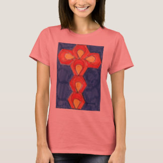 Camiseta Cross Motif Basic Ladies T-Shirt