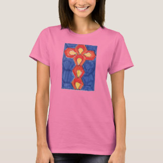 Camiseta Cross Motif Bella+Canvas Ringer T-Shirt