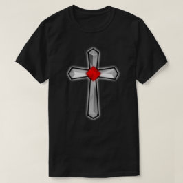 Camiseta Cross Ruby Red Gemstone