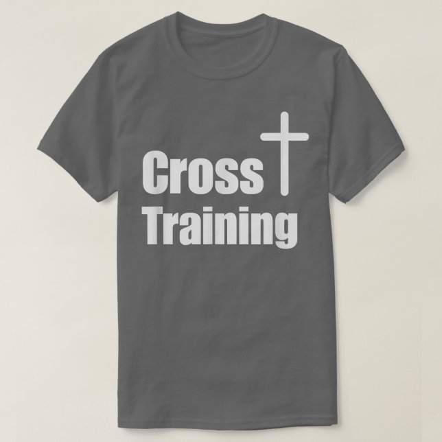Camiseta Cross Training Christian T-Shirt  Faith Workout Mo (Frente do Design)
