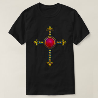 Camiseta Cross Vintage Red Gemstone