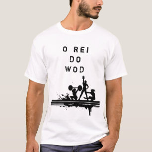Camiseta crossfit Rei Do Wod
