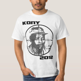 Camiseta Crosshairs 2012 do alvo de Kony Joseph Kony