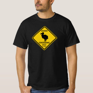 Camiseta Crossing Road sign Dodo