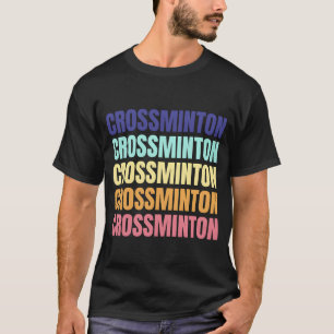 Camiseta Crossminton Speed Badminton Speedminton Esportes f