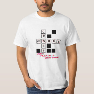 Camiseta crossword puzzles