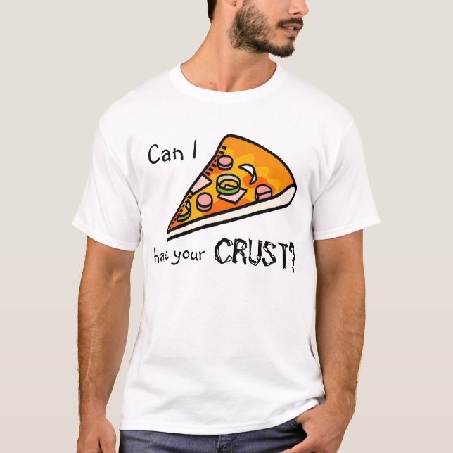 Camiseta Crosta da pizza (Frente)