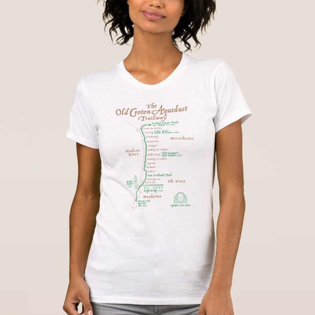 Camiseta Croton Map T-shirt (Frente)