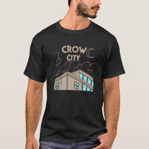 Camiseta Crow City: Sombras da Linha do Horizonte