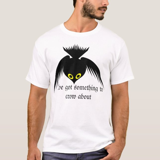 Camiseta Crow Mens T Shirt (Frente)