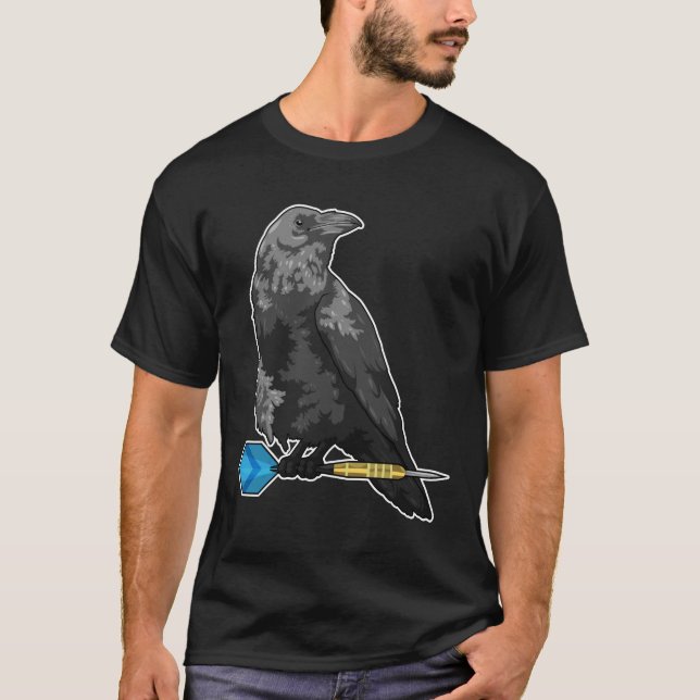 Camiseta Crow nas Trevas com Dart (Frente)