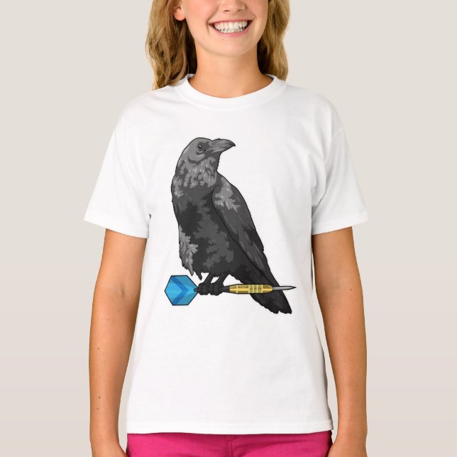 Camiseta Crow nas Trevas com Dart (Frente)