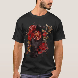 Camiseta Crow Pomegranate de outono