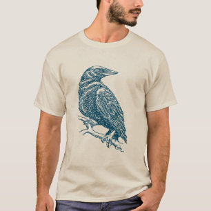Camiseta Crow v2 - Azul Oceano