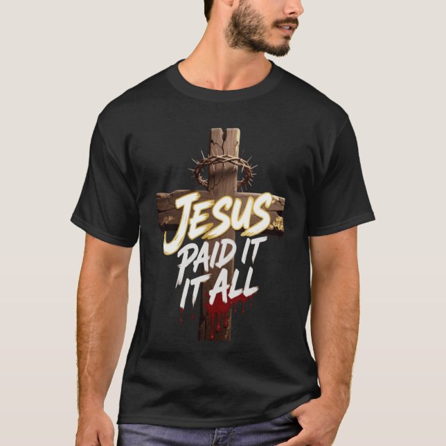Camiseta Crown of Thorns Jesus Shirt – Christian T-Shirt (Frente)