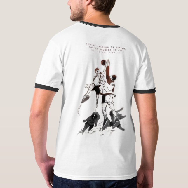 Camiseta 🏐Crows Volleyball Spirit Tee – Fly High Edition🏐 (Parte Traseira Completa)