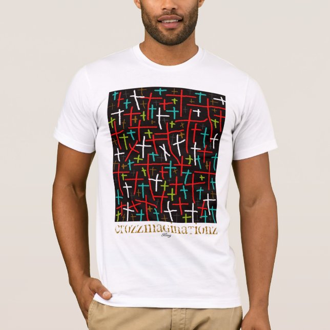 Camiseta "Crozzmaginationz" por Michael Crozz (Frente)
