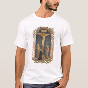 Camiseta Crucificação com o Virgin, SS. John o Evangeli