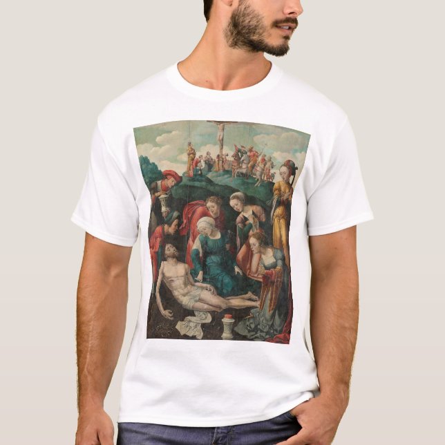 Camiseta Crucificação da arte de Jesus (Frente)