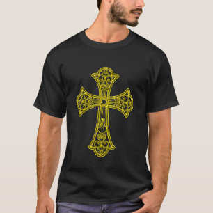 Camiseta Crucificação de Jesus Cristo - Cruz Minimalista
