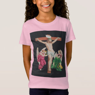Camiseta Crucificação medieval do Cristo de Jesus