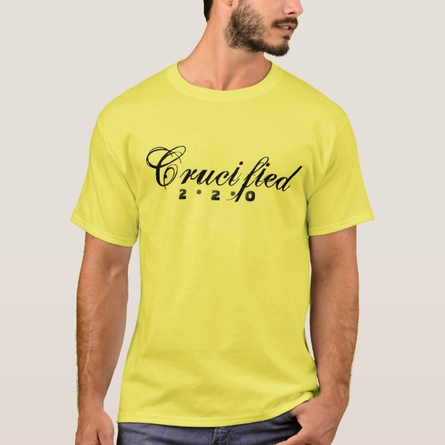 Camiseta Crucified, 2 * 2 * 0 (Frente)