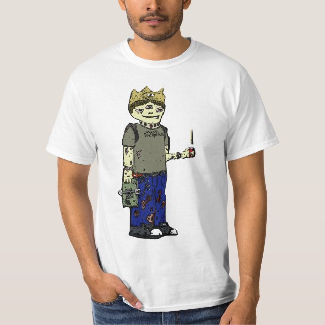 Camiseta Crucify pensadores livres nenhuma cor de texto (Frente)