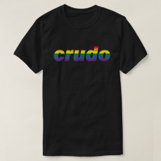 Camiseta Crudo Espanhol Lgbt Orgulho gay