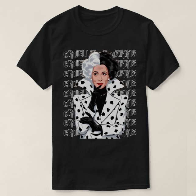 Camiseta Cruella De Harris 2024 (Frente do Design)