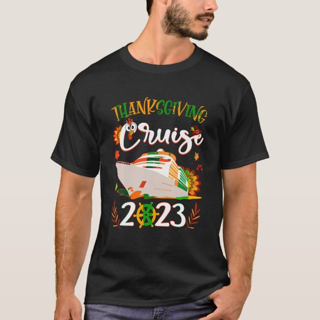 Camiseta Cruise 2023 Autumn Matching Family Cr (Frente)