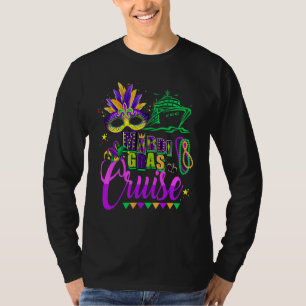 Camiseta Cruise Cruise Mardi Gras Mask Cruise Ship Party