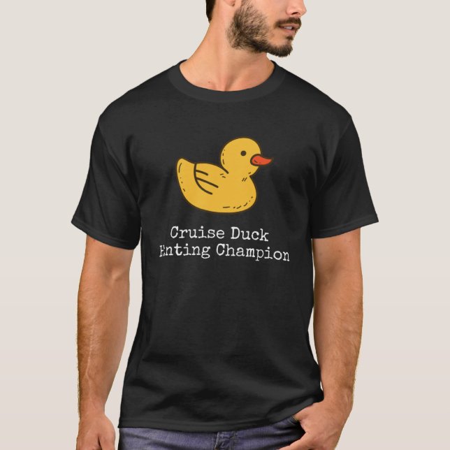 Camiseta Cruise Duck Hunting Champion (Frente)